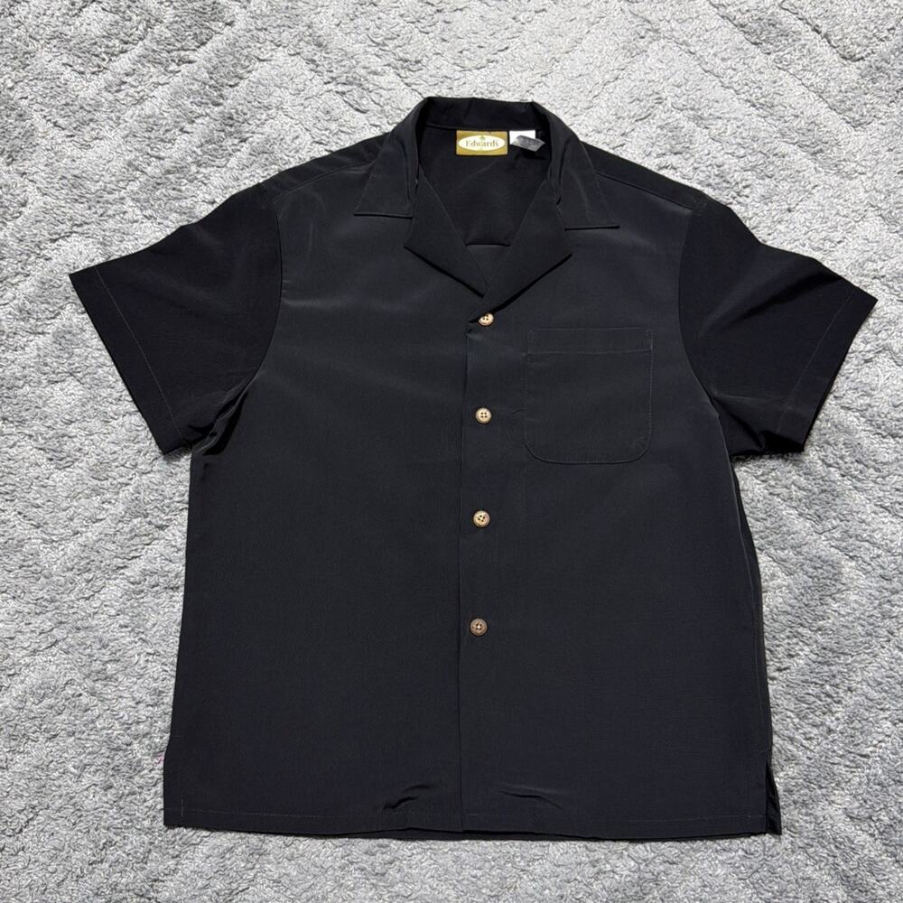 Edwards Poplin Microfiber Camp work short Small Black